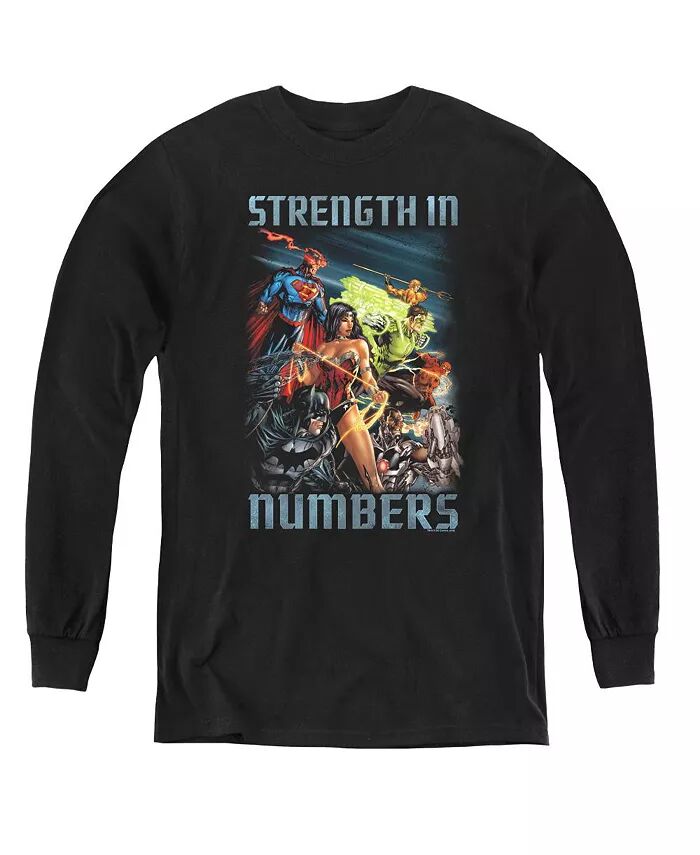 Свитшот с длинным рукавом Boys of America Youth Strength In Number Justice League, черный
Свитшот с длинным рукавом Boys of America Youth Strength In Number Justice League, черный