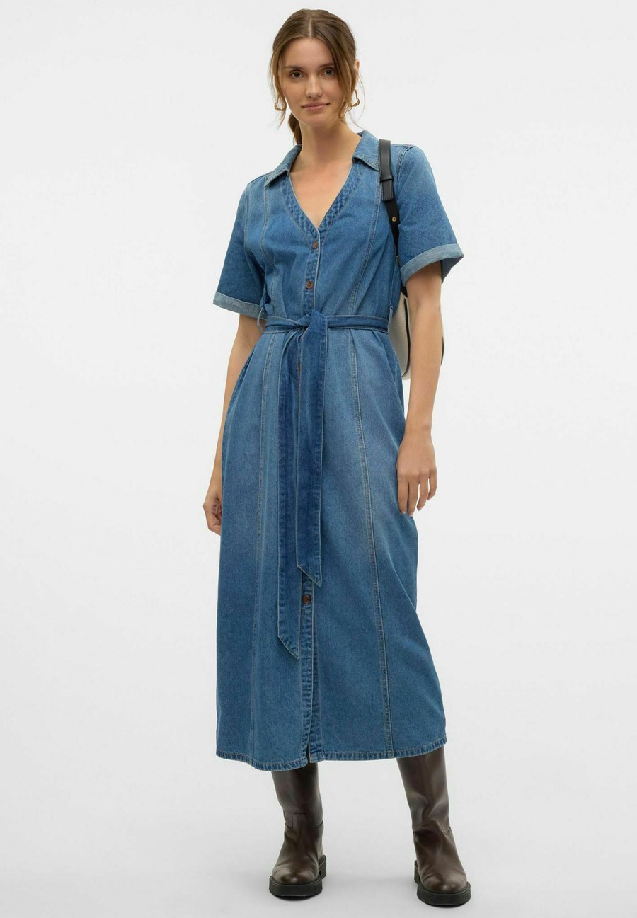 Платье Vero Moda Denim dress, Medium Blue Denim/Blue Denim
Платье Vero Moda Denim dress, Medium Blue Denim/Blue Denim