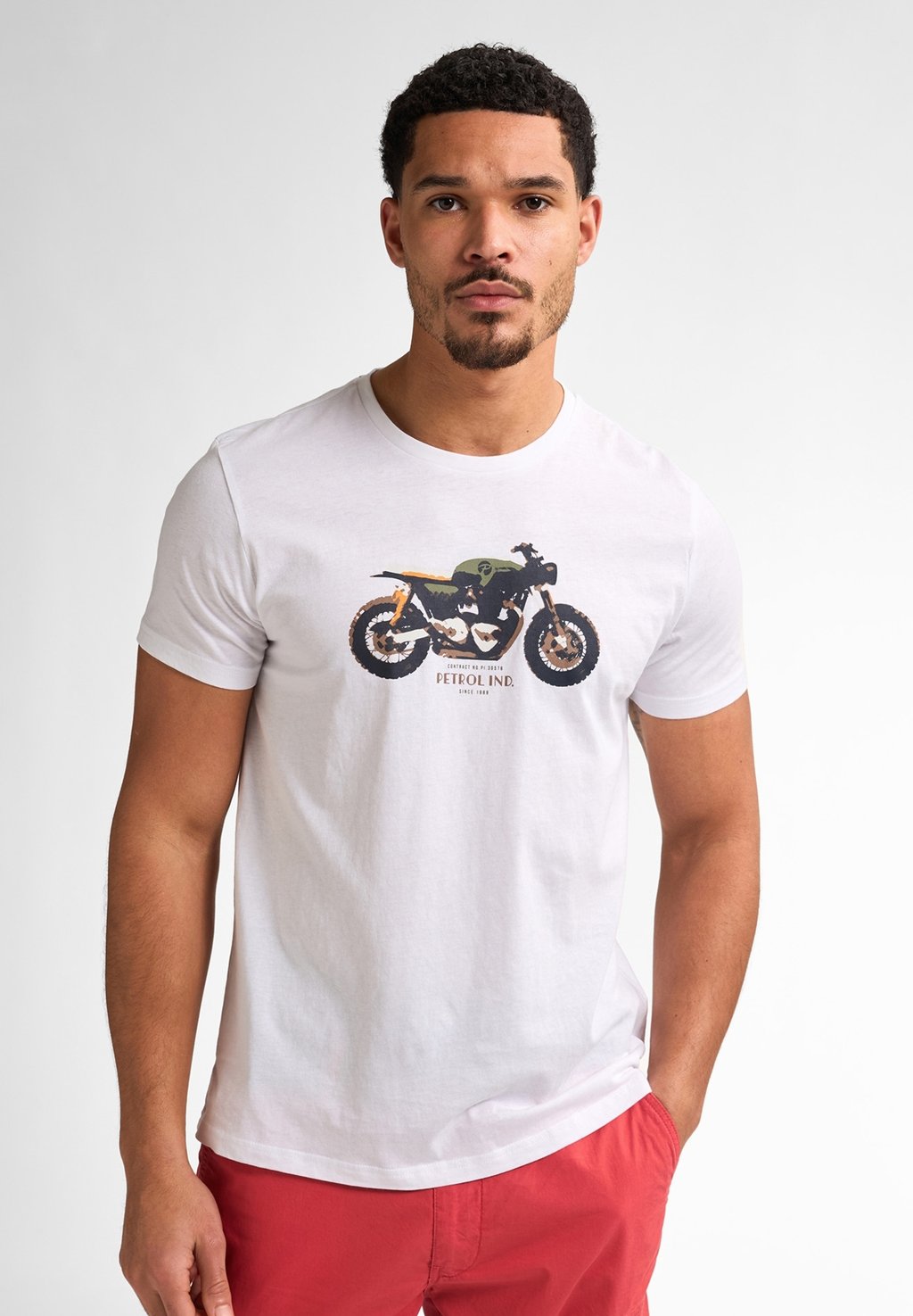 Футболка с принтом Petrol Industries, белый
Футболка с принтом Petrol Industries, белый