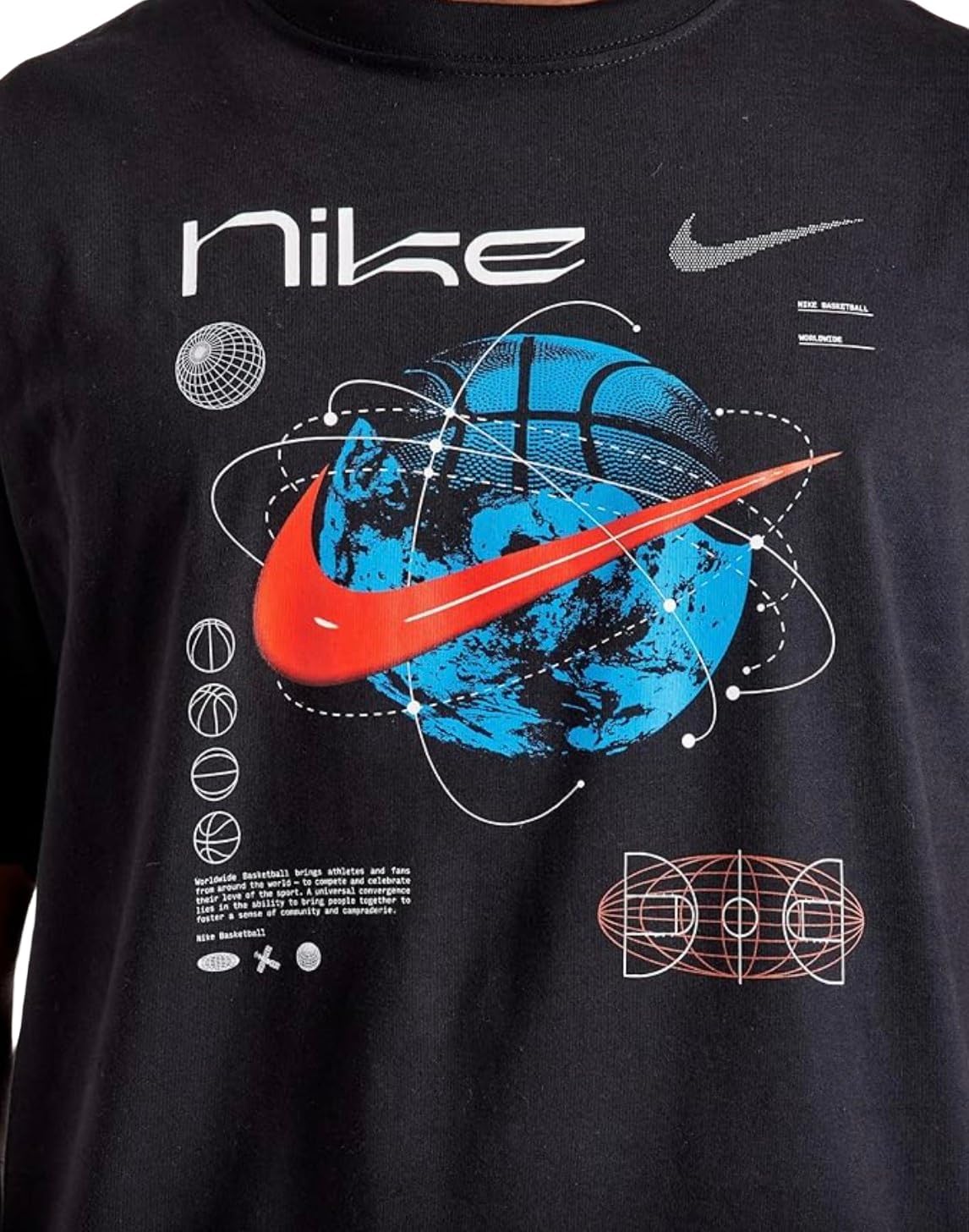 Мужская баскетбольная футболка Nike Max90 с логотипом Swoosh, Black
Мужская баскетбольная футболка Nike Max90 с логотипом Swoosh, Black