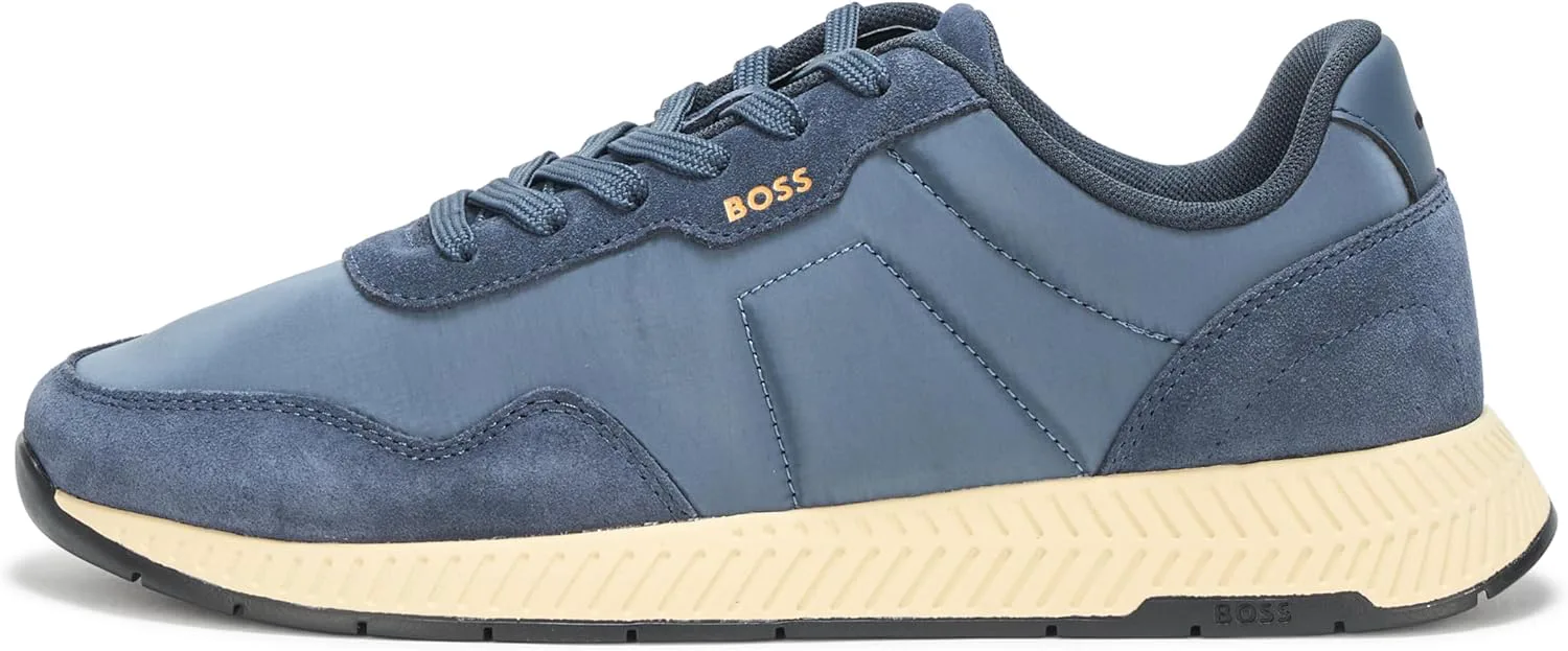 Мужские кроссовки BOSS Essential с низким профилем, синий
Мужские кроссовки BOSS Essential с низким профилем, синий