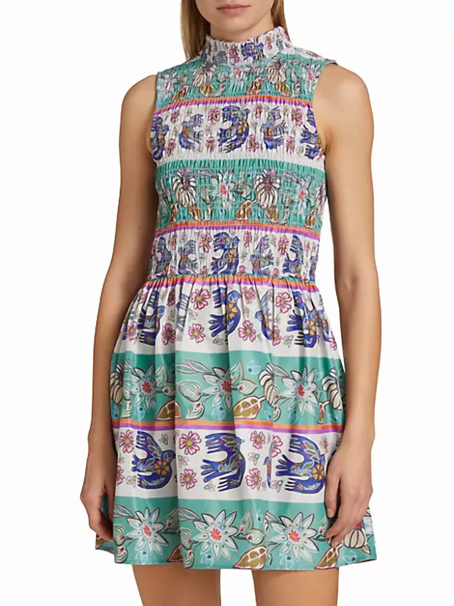 Мини-платье Halsey в стиле фольклор Marie Oliver, цвет folklore
Мини-платье Halsey в стиле фольклор Marie Oliver, цвет folklore