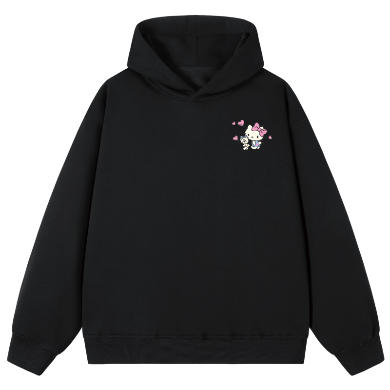 Толстовка Hello Kitty унисекс Sanrio, черный
Толстовка Hello Kitty унисекс Sanrio, черный