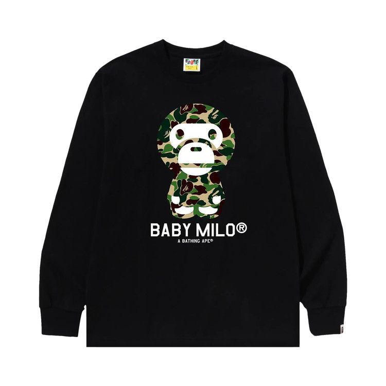 Футболка BAPE ABC Camo Baby Milo Long-Sleeve Tee, Black/Green
Футболка BAPE ABC Camo Baby Milo Long-Sleeve Tee, Black/Green