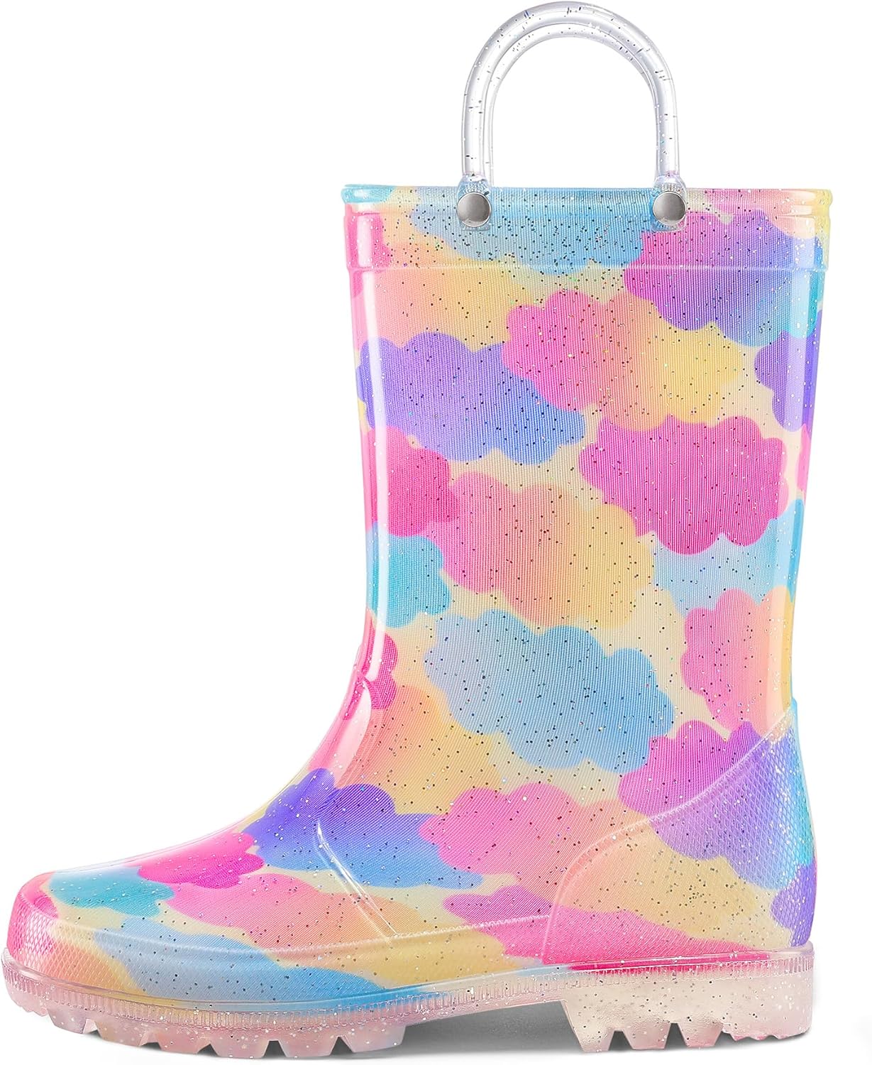 Резиновые сапоги K KomForme для девочек и мальчиков, водонепроницаемые с удобными ручками для малышей, детей младшего и старшего возраста, Colorful Clouds
Резиновые сапоги K KomForme для девочек и мальчиков, водонепроницаемые с удобными ручками для малышей, детей младшего и старшего возраста, Colorful Clouds