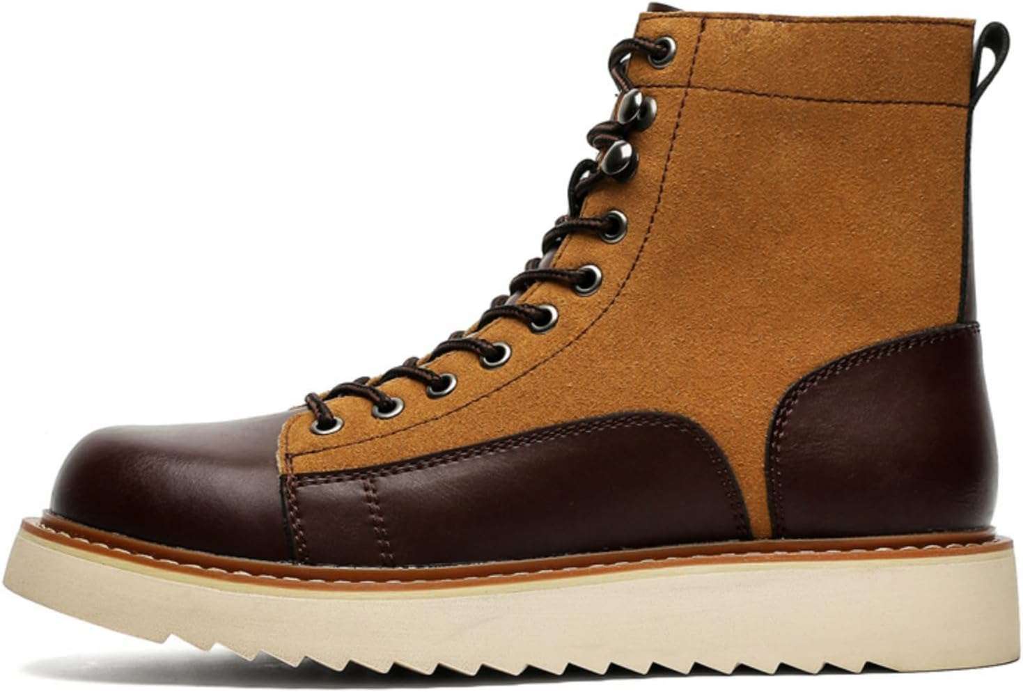 Мужские модные кожаные челси MACEFIL, удобные нескользящие повседневные туристические ботинки до щиколотки для мужчин, Coffee
Мужские модные кожаные челси MACEFIL, удобные нескользящие повседневные туристические ботинки до щиколотки для мужчин, Coffee