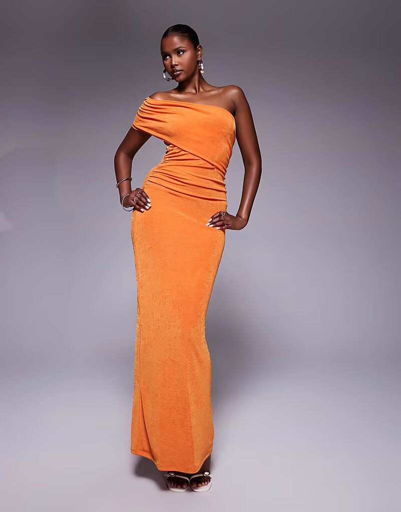 Двухслойное облегающее многофункциональное платье макси Aria Cove оранжевого цвета
Двухслойное облегающее многофункциональное платье макси Aria Cove оранжевого цвета