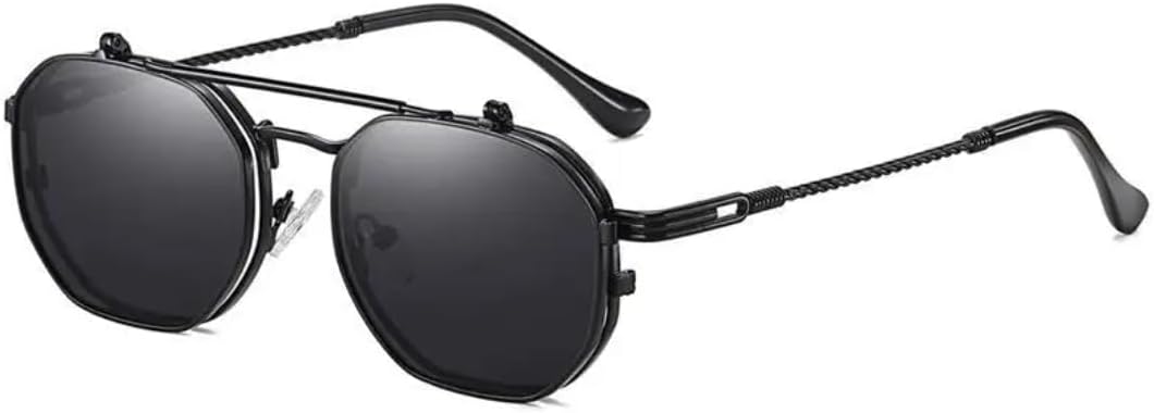 Солнцезащитные очки с защитой от УФ-излучения UV400 | Стиль стимпанк, металлические линзы-книжки, разноцветные линзы | Для женщин и мужчин, для занятий спортом на открытом воздухе и вождения DSVIGF, 06
Солнцезащитные очки с защитой от УФ-излучения UV400 | Стиль стимпанк, металлические линзы-книжки, разноцветные линзы | Для женщин и мужчин, для занятий спортом на открытом воздухе и вождения DSVIGF, 06