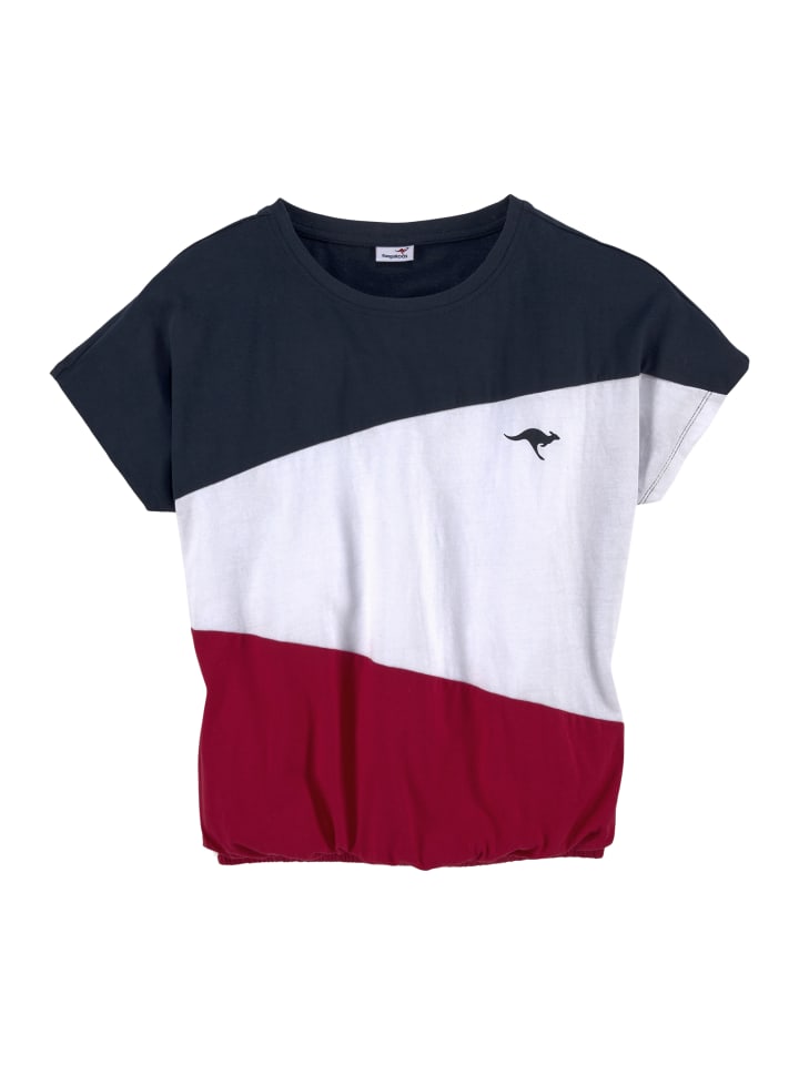 Рубашка летучая мышь белого, темно-синего и красного цветов Kangaroos
Рубашка летучая мышь белого, темно-синего и красного цветов Kangaroos