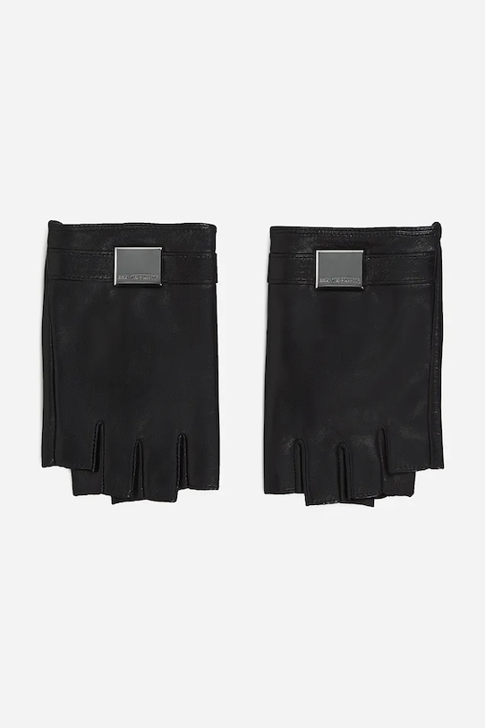 Кожаные варежки Karl Lagerfeld, черный
Кожаные варежки Karl Lagerfeld, черный