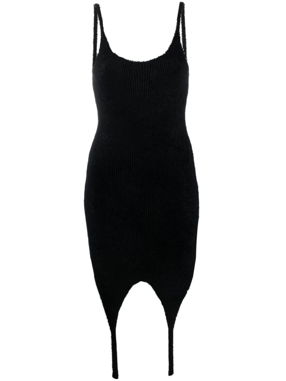 Balmain платье в рубчик на тонких бретелях, черный
Balmain платье в рубчик на тонких бретелях, черный