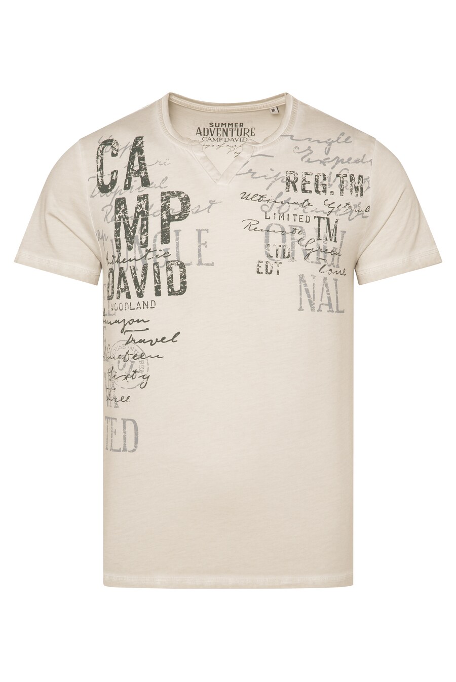 Футболка CAMP DAVID, Silver
Футболка CAMP DAVID, Silver