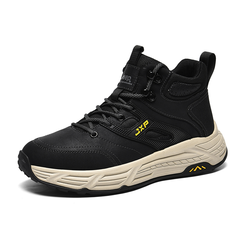 Jeep Джиповские амортизирующие износостойкие водоотталкивающие полувысокие уличные ботинки мужские черные, цвет Black
Jeep Джиповские амортизирующие износостойкие водоотталкивающие полувысокие уличные ботинки мужские черные, цвет Black