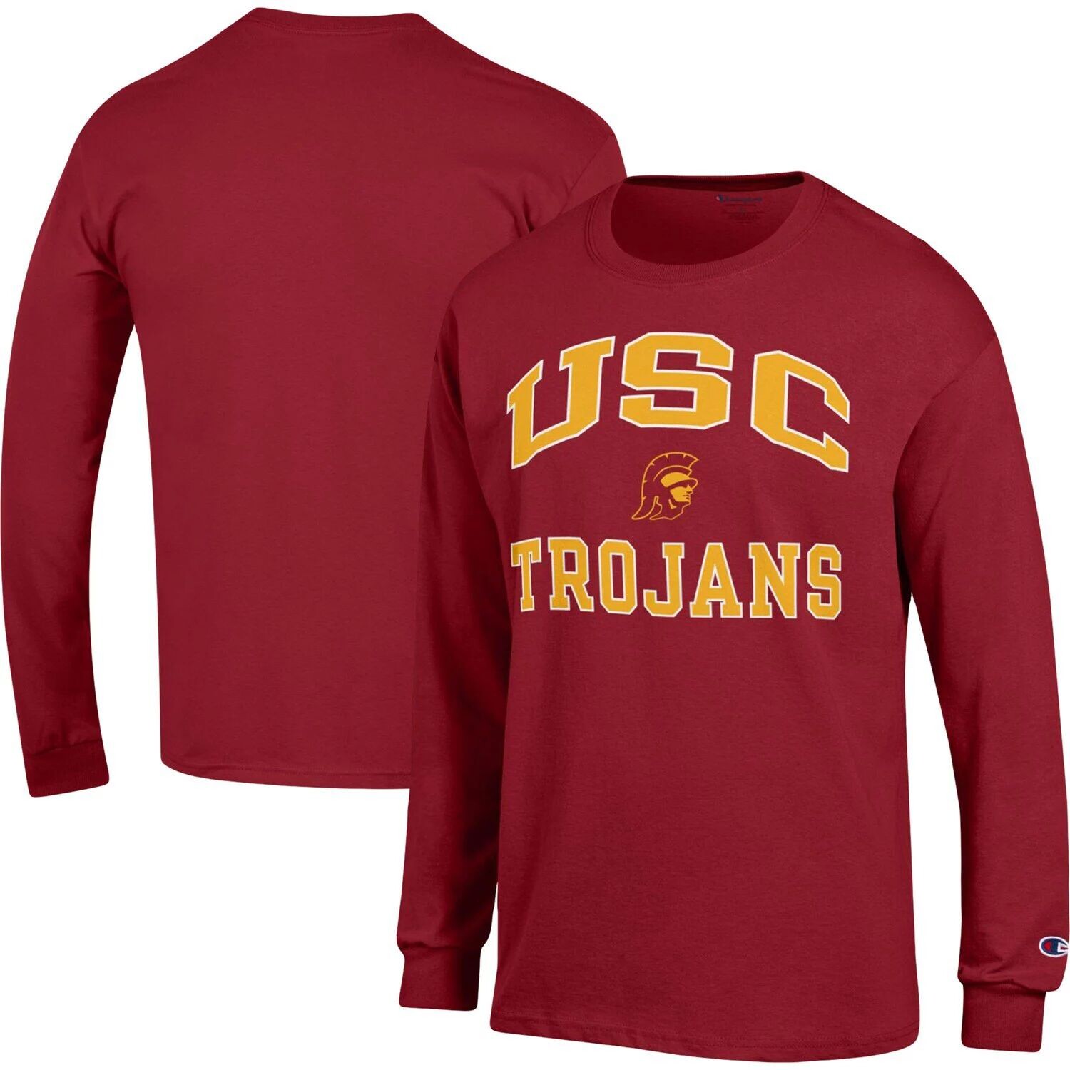 Мужская футболка Cardinal USC Trojans High Motor с длинным рукавом Champion
Мужская футболка Cardinal USC Trojans High Motor с длинным рукавом Champion