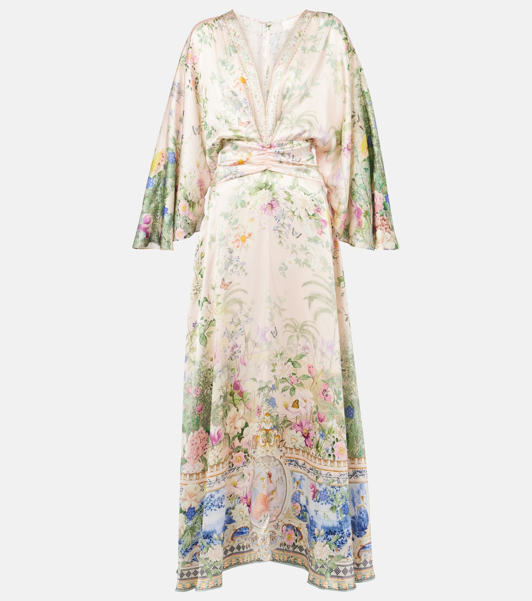 Шелковое макси-платье с кристаллами Camilla, Palacio Playground
Шелковое макси-платье с кристаллами Camilla, Palacio Playground