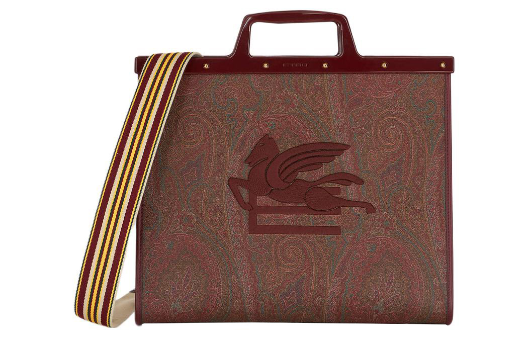 Сумка-шоппер из жаккардовой ткани Среднего размера Женская Бордовая ETRO
Сумка-шоппер из жаккардовой ткани Среднего размера Женская Бордовая ETRO