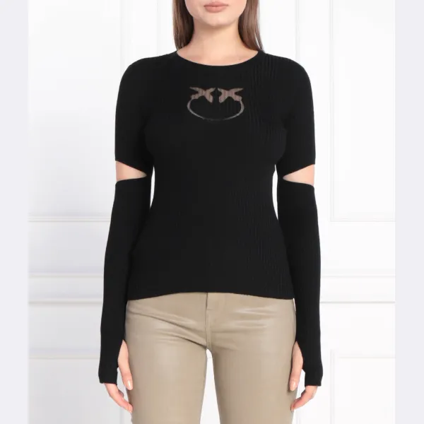 Блузка стандартного кроя Pinko, черный
Блузка стандартного кроя Pinko, черный