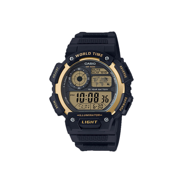 CASIO Часы G-Shock YOUTH AE-1400WH-9A Gold Watch AE-1400WH-9A, Black/Gold Dial
CASIO Часы G-Shock YOUTH AE-1400WH-9A Gold Watch AE-1400WH-9A, Black/Gold Dial