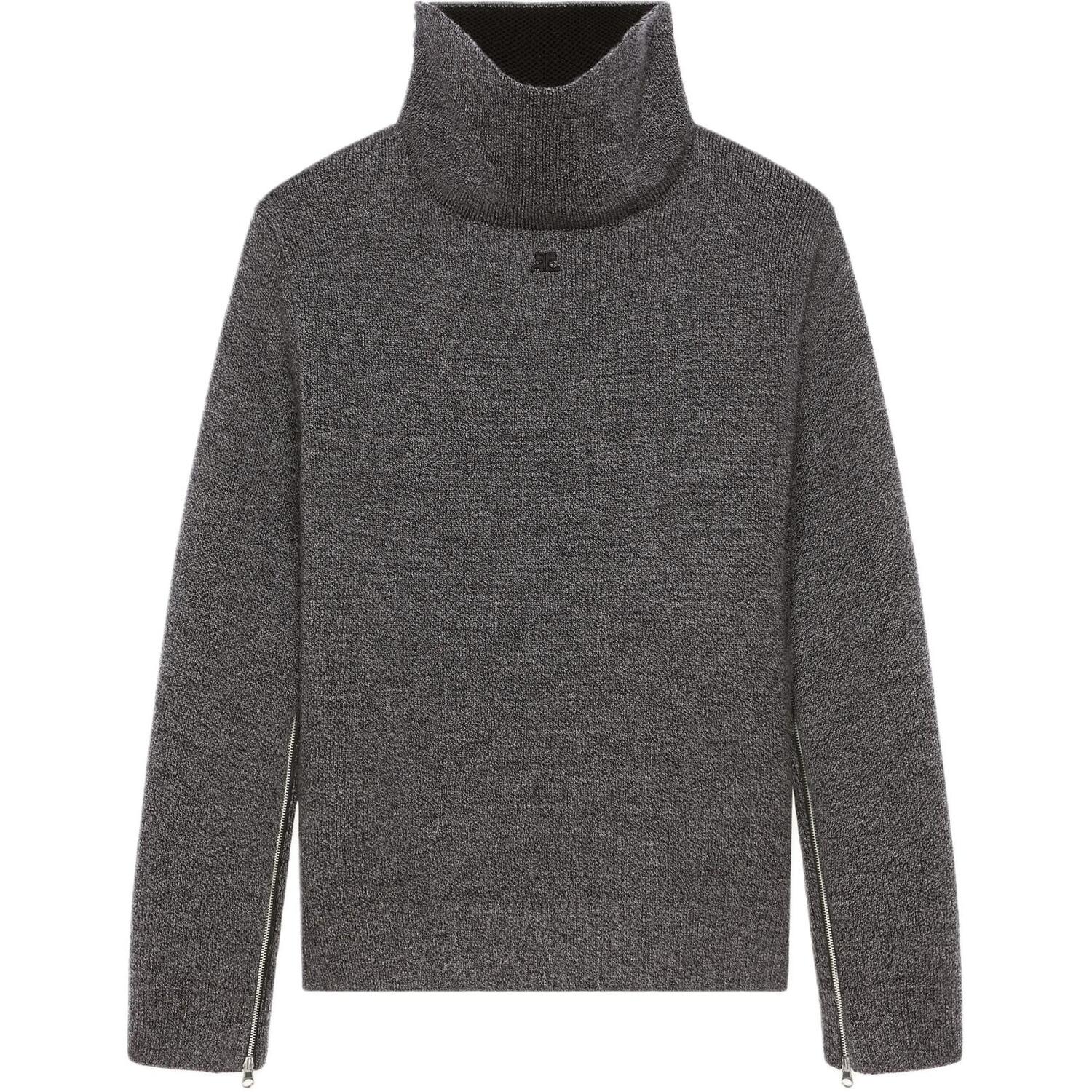 Свитер Courrèges с высоким воротником COURREGES, черный
Свитер Courrèges с высоким воротником COURREGES, черный