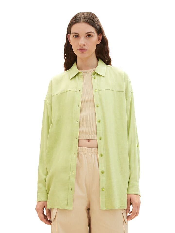 Блуза TOM TAILOR Denim, светло-зеленый
Блуза TOM TAILOR Denim, светло-зеленый