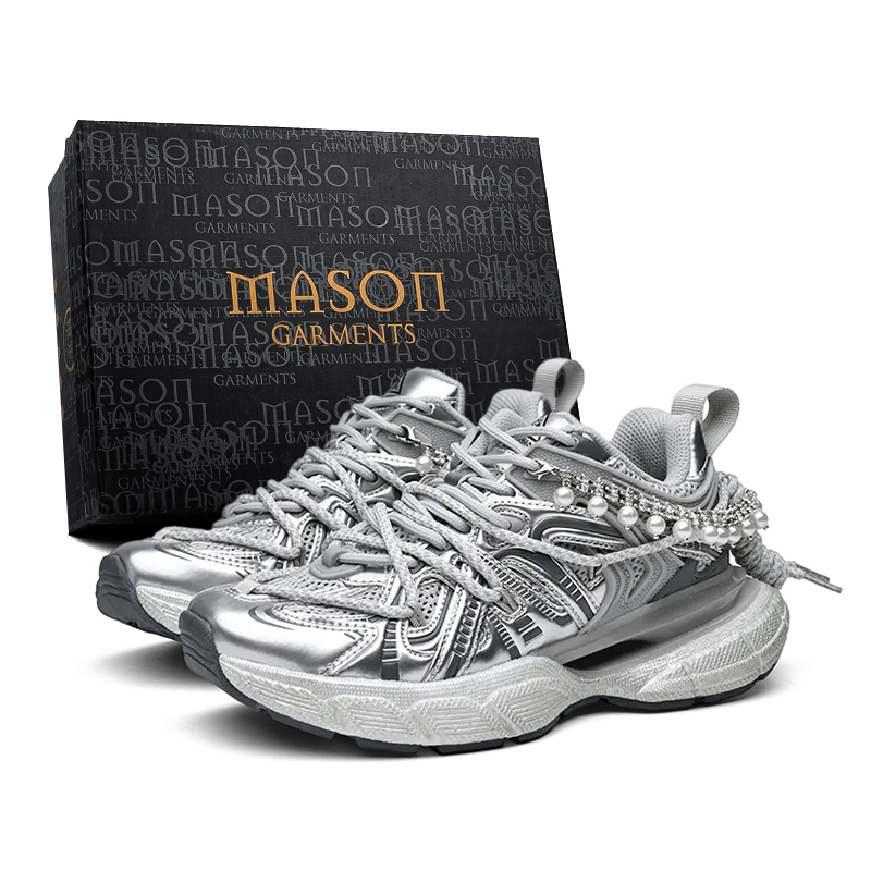 Masongarments Кроссовки Cage Series Chunky Unisex низкие белые - галактический серый (жемчужный шарм), цвет Galaxy Gray (Pearl Charm)
Masongarments Кроссовки Cage Series Chunky Unisex низкие белые - галактический серый (жемчужный шарм), цвет Galaxy Gray (Pearl Charm)