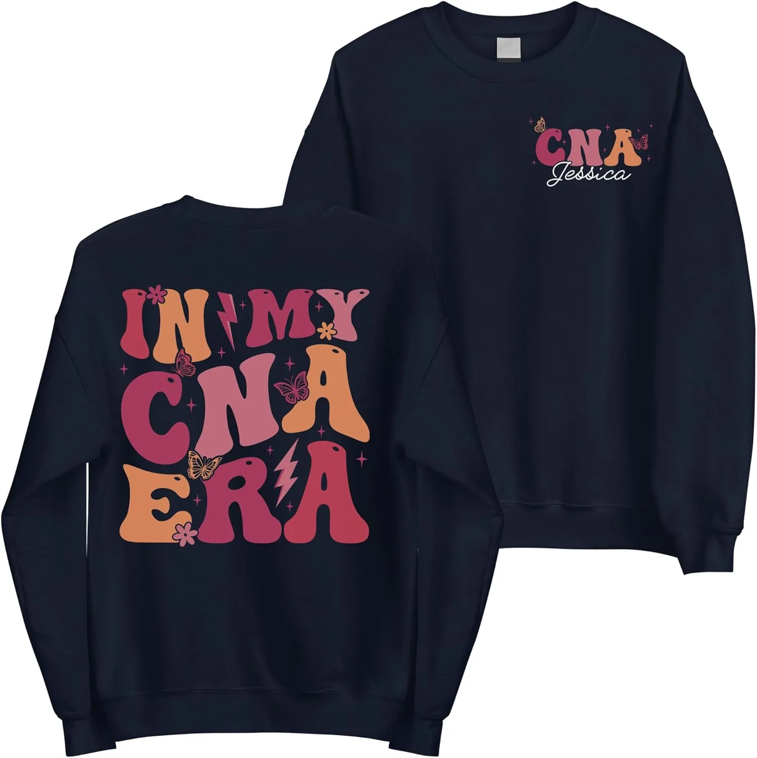 Свитшот Personalized in My CNA Era с двусторонним принтом MadalenStore
Свитшот Personalized in My CNA Era с двусторонним принтом MadalenStore