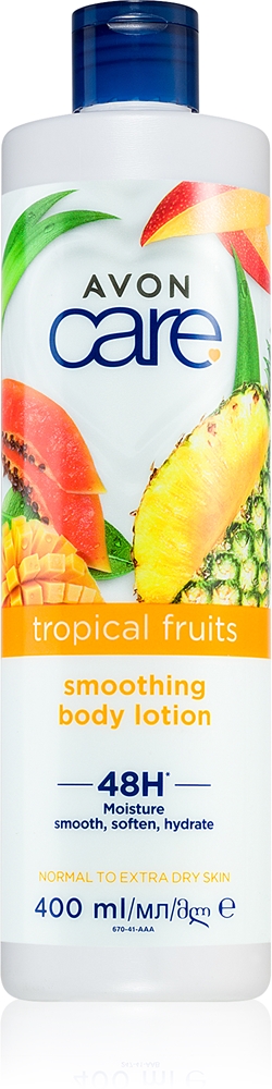 Уход за тропическими фруктами, разглаживающий лосьон для тела Avon, 400 мл
Уход за тропическими фруктами, разглаживающий лосьон для тела Avon, 400 мл