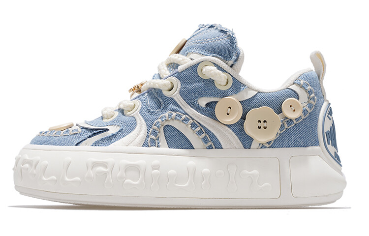 Кроссовки для скейтбординга унисекс, светло-голубой/белый
Кроссовки для скейтбординга унисекс, светло-голубой/белый