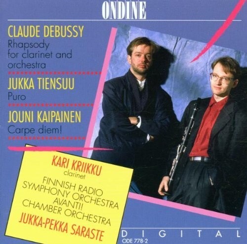 CD диск Kriikku / Saraste: Rhapsody for Clarinet
CD диск Kriikku / Saraste: Rhapsody for Clarinet