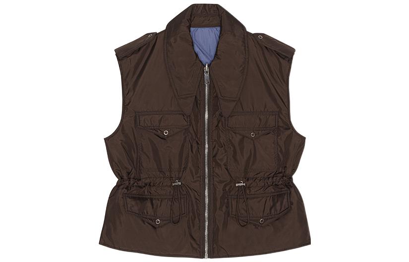 GANNI Безрукавка с кулиской, Umber
GANNI Безрукавка с кулиской, Umber