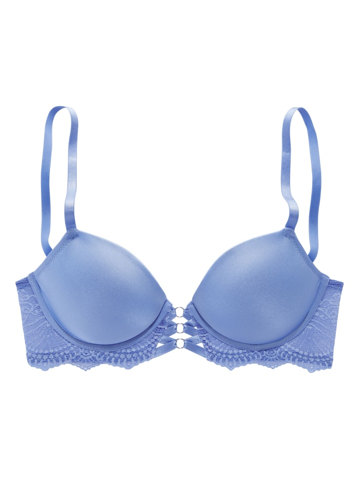 Бюстгальтер пуш-ап LASCANA, светло-синий
Бюстгальтер пуш-ап LASCANA, светло-синий