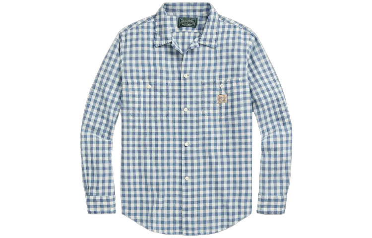Polo Ralph Lauren Мужская синяя рубашка
Polo Ralph Lauren Мужская синяя рубашка