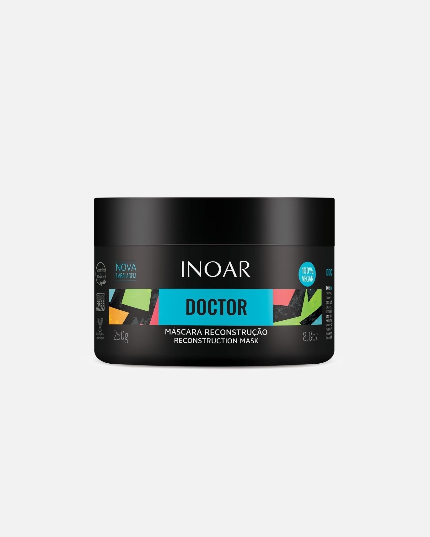 Маска для волос Inoar, 250 гр
Маска для волос Inoar, 250 гр