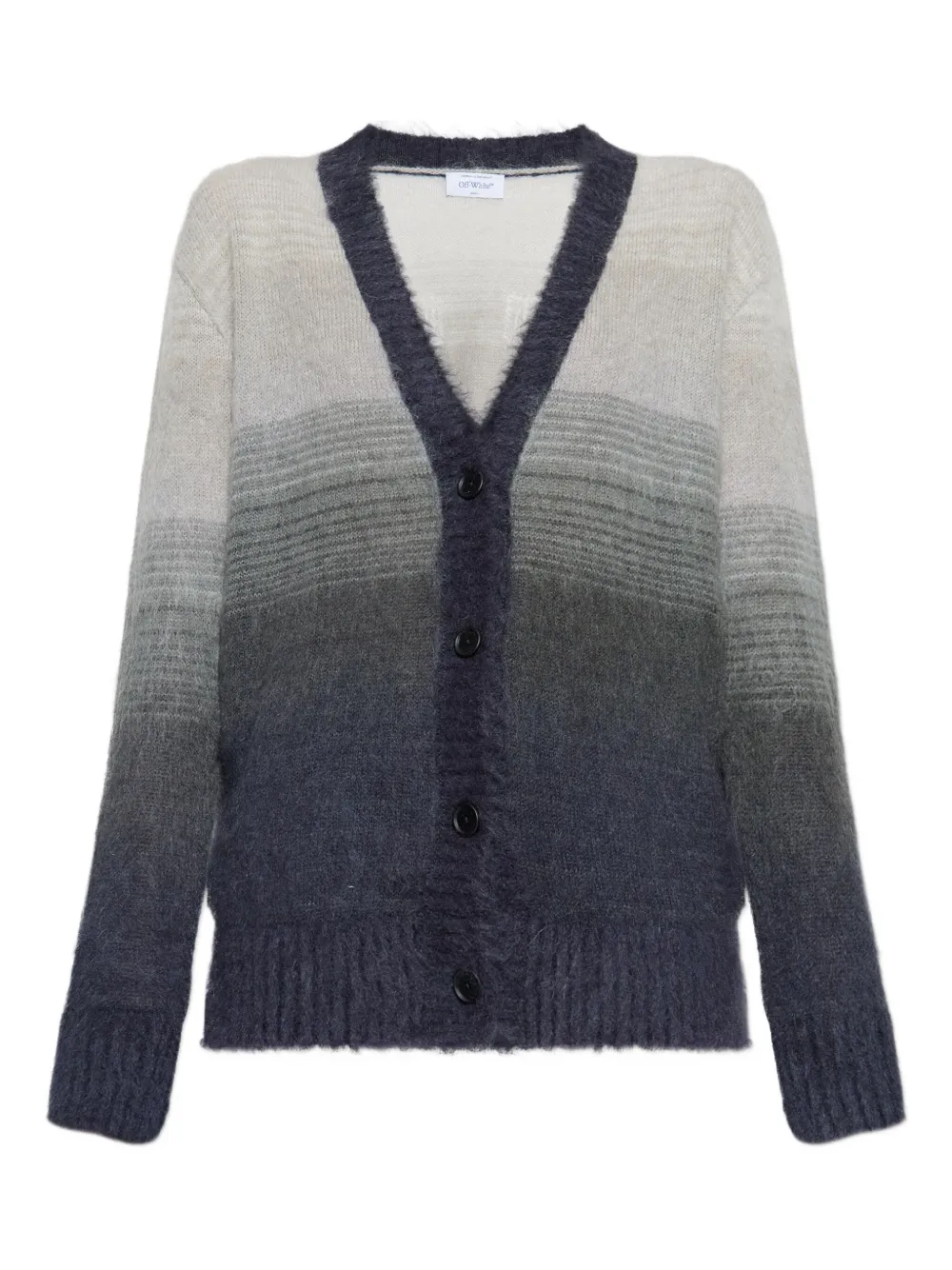Кардиган с градиентом и стрелой Off-White, синий
Кардиган с градиентом и стрелой Off-White, синий