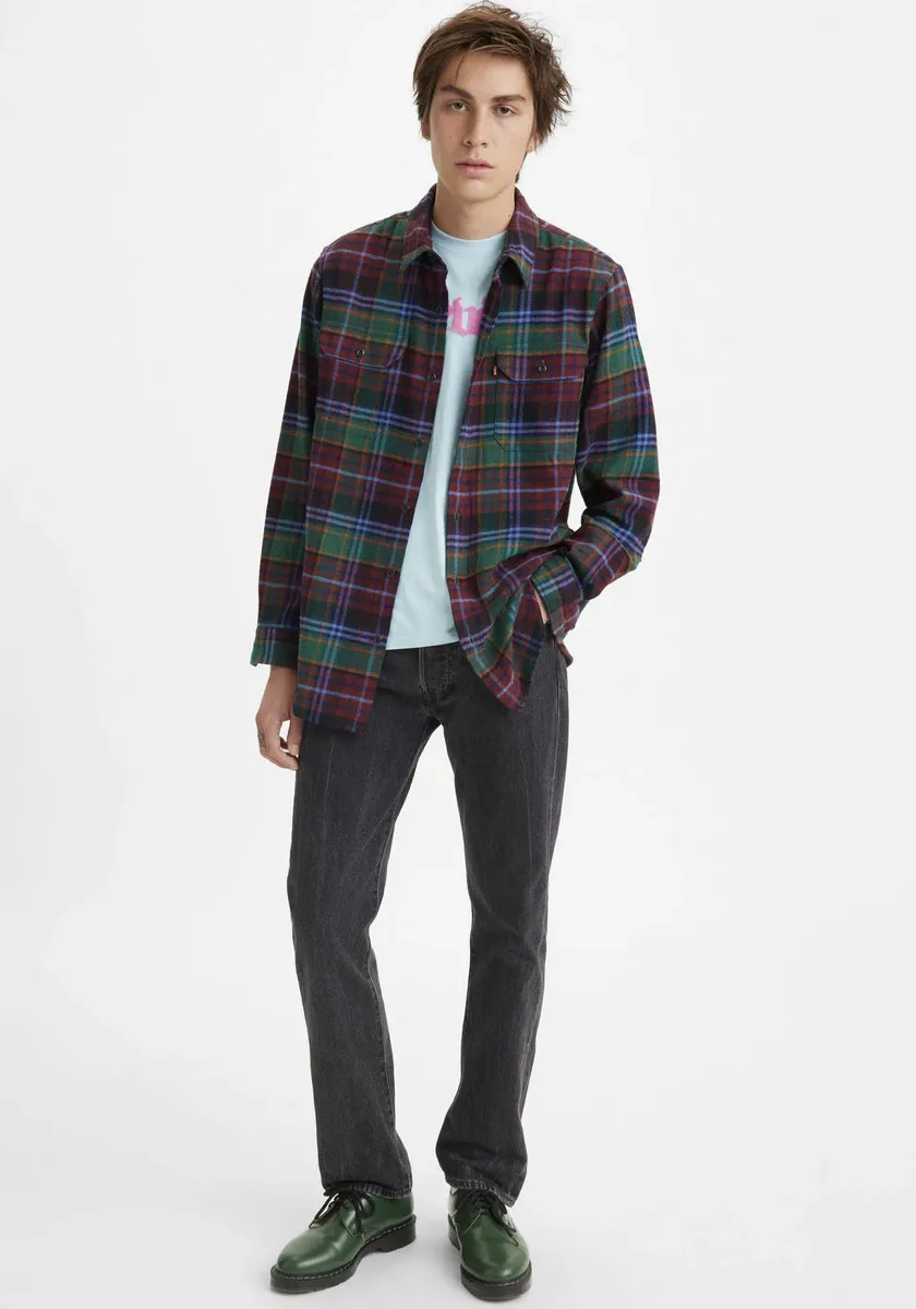 Прямые джинсы Levi's "501 LEVI'S ORIGINAL", с фирменной этикеткой, черный
Прямые джинсы Levi's "501 LEVI'S ORIGINAL", с фирменной этикеткой, черный