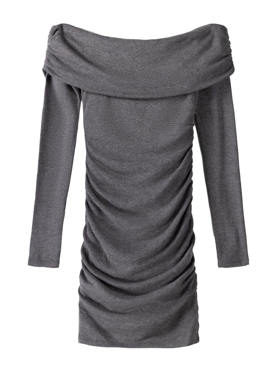 Платье Bershka, темно-серый
Платье Bershka, темно-серый