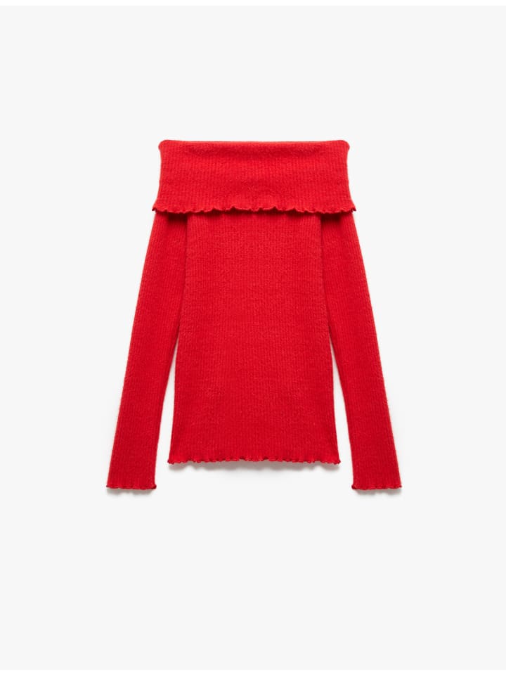 KOTON Лонгслив с длинными рукавами красного цвета
KOTON Лонгслив с длинными рукавами красного цвета