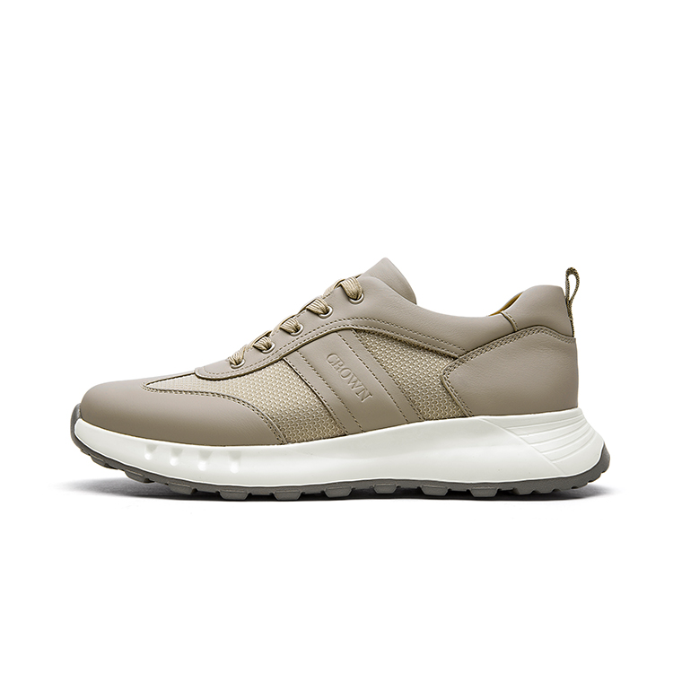 CROWN Мужские низкие кеды абрикосовые, цвет Apricot 
CROWN Мужские низкие кеды абрикосовые, цвет Apricot