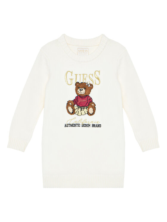 Вязаное платье regular fit K5BK01 Z3GS0 Guess, экрю
Вязаное платье regular fit K5BK01 Z3GS0 Guess, экрю