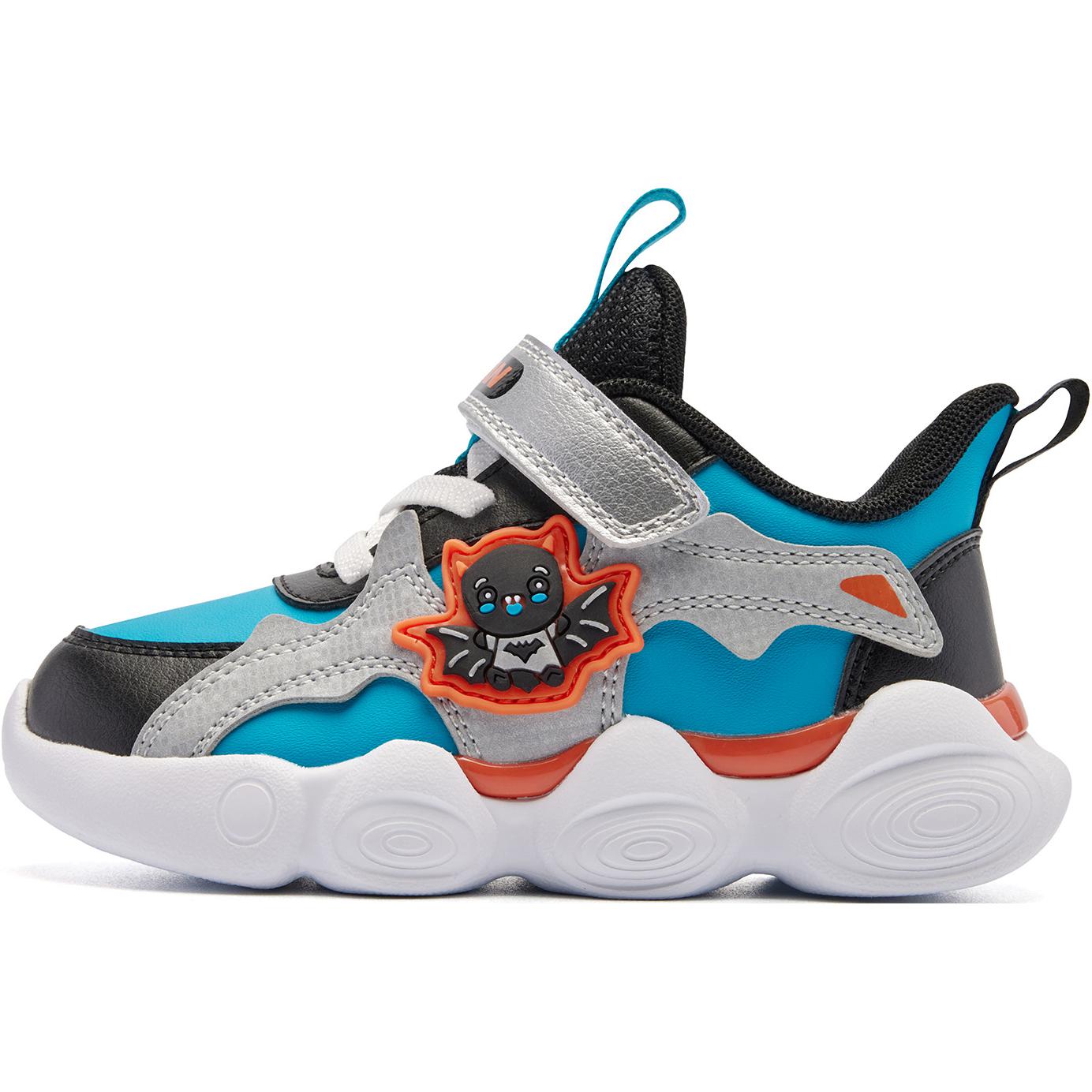 QIAODAN Антиударные и износостойкие низкие детские туфли черно-синие для малышей
QIAODAN Антиударные и износостойкие низкие детские туфли черно-синие для малышей