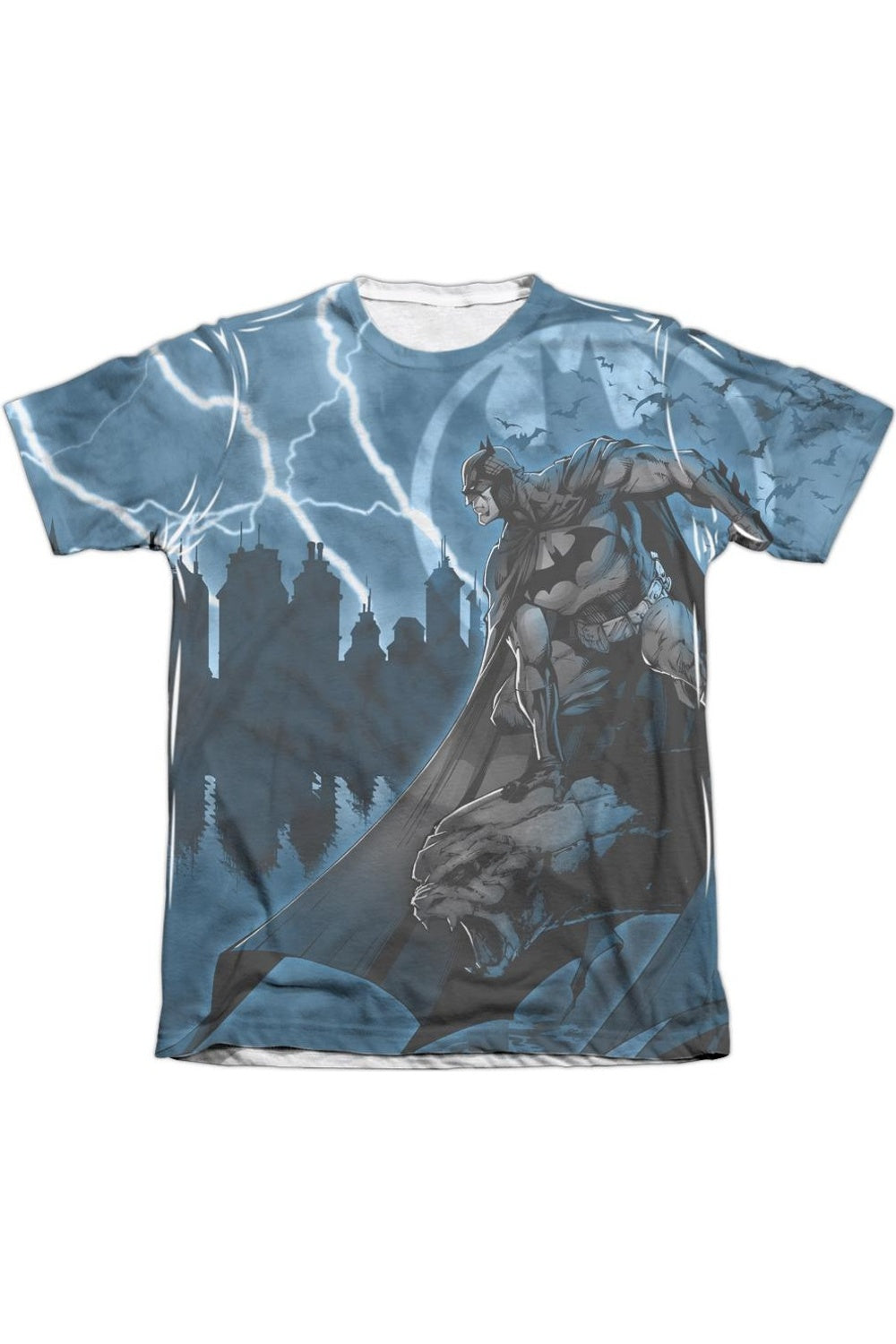Футболка с коротким рукавом Batman Lightning Strikes для взрослых из полиэстера/хлопка Gildan, белый
Футболка с коротким рукавом Batman Lightning Strikes для взрослых из полиэстера/хлопка Gildan, белый