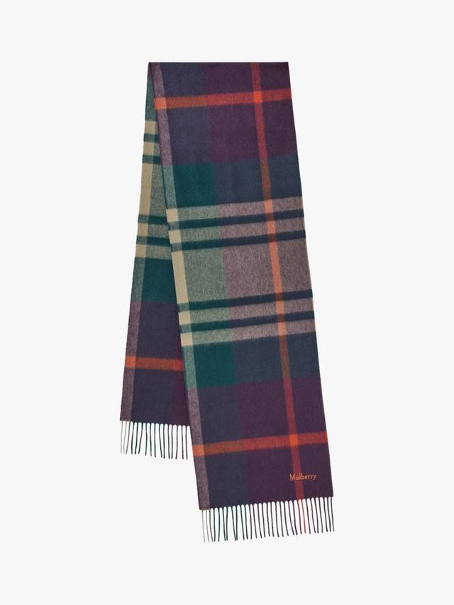 Шарф из мериносовой шерсти с мелкой клеткой Mulberry, Juniper Green/Deep Aubergine
Шарф из мериносовой шерсти с мелкой клеткой Mulberry, Juniper Green/Deep Aubergine