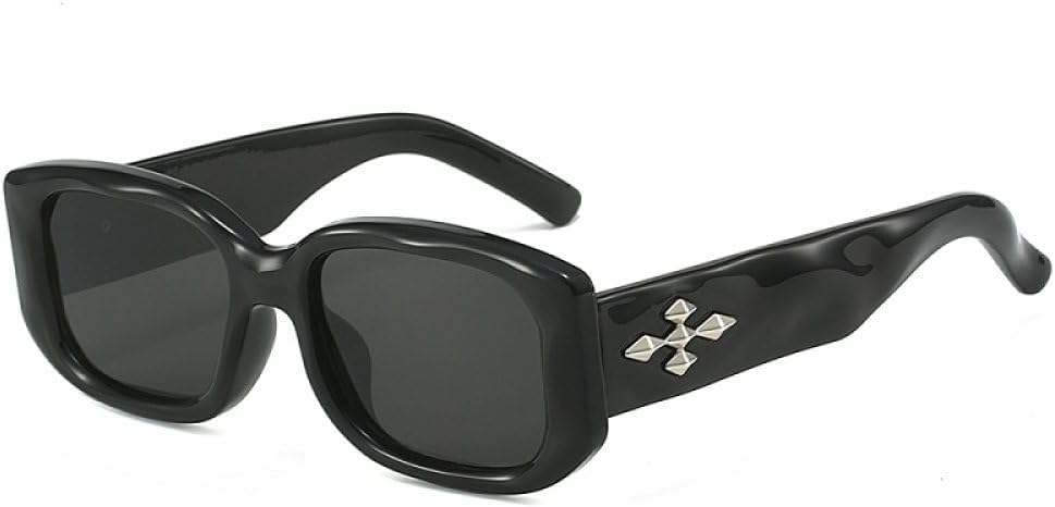 Модные солнцезащитные очки 2027 года для женщин и мужчин, прямоугольная оправа с линзами, серебристая отделка, винтажный стиль, защита от ультрафиолета UV400 MTZJH, One Color
Модные солнцезащитные очки 2027 года для женщин и мужчин, прямоугольная оправа с линзами, серебристая отделка, винтажный стиль, защита от ультрафиолета UV400 MTZJH, One Color