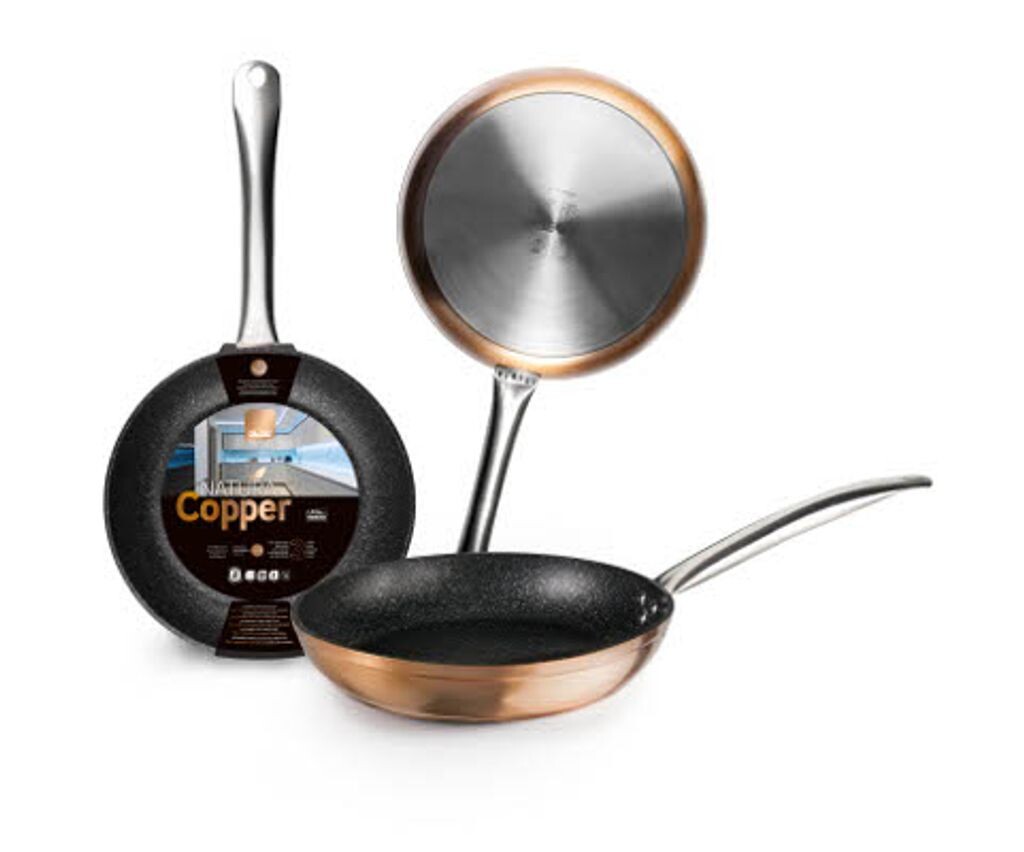 Ibili Copper 495024 Сковорода, макс. диаметр 24 см, алюминий, подходит для индукционных плит, антипригарное покрытие IBILI MENAJE, S.A.
Ibili Copper 495024 Сковорода, макс. диаметр 24 см, алюминий, подходит для индукционных плит, антипригарное покрытие IBILI MENAJE, S.A.