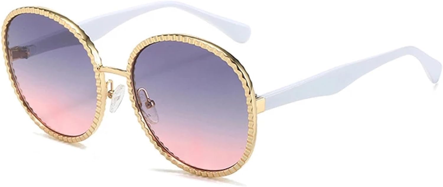 Большие овальные металлические солнцезащитные очки для женщин и мужчин, модные ретро-очки из металла, дорожные солнцезащитные очки с защитой от УФ-излучения UV400 TKKTLLT, White Gray Pink
Большие овальные металлические солнцезащитные очки для женщин и мужчин, модные ретро-очки из металла, дорожные солнцезащитные очки с защитой от УФ-излучения UV400 TKKTLLT, White Gray Pink