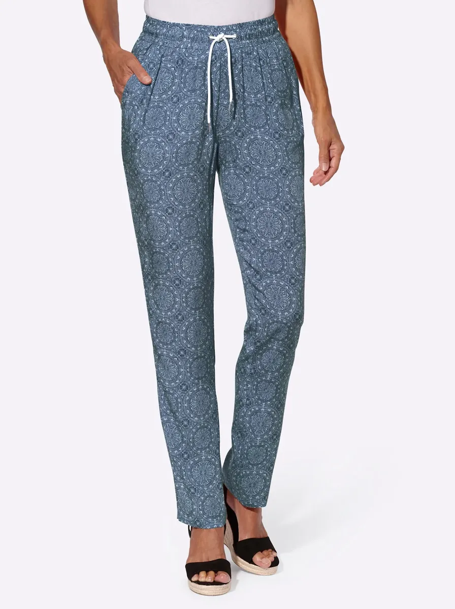 Вдохновляющие брюки без застежки Inspirationen, синий
Вдохновляющие брюки без застежки Inspirationen, синий
