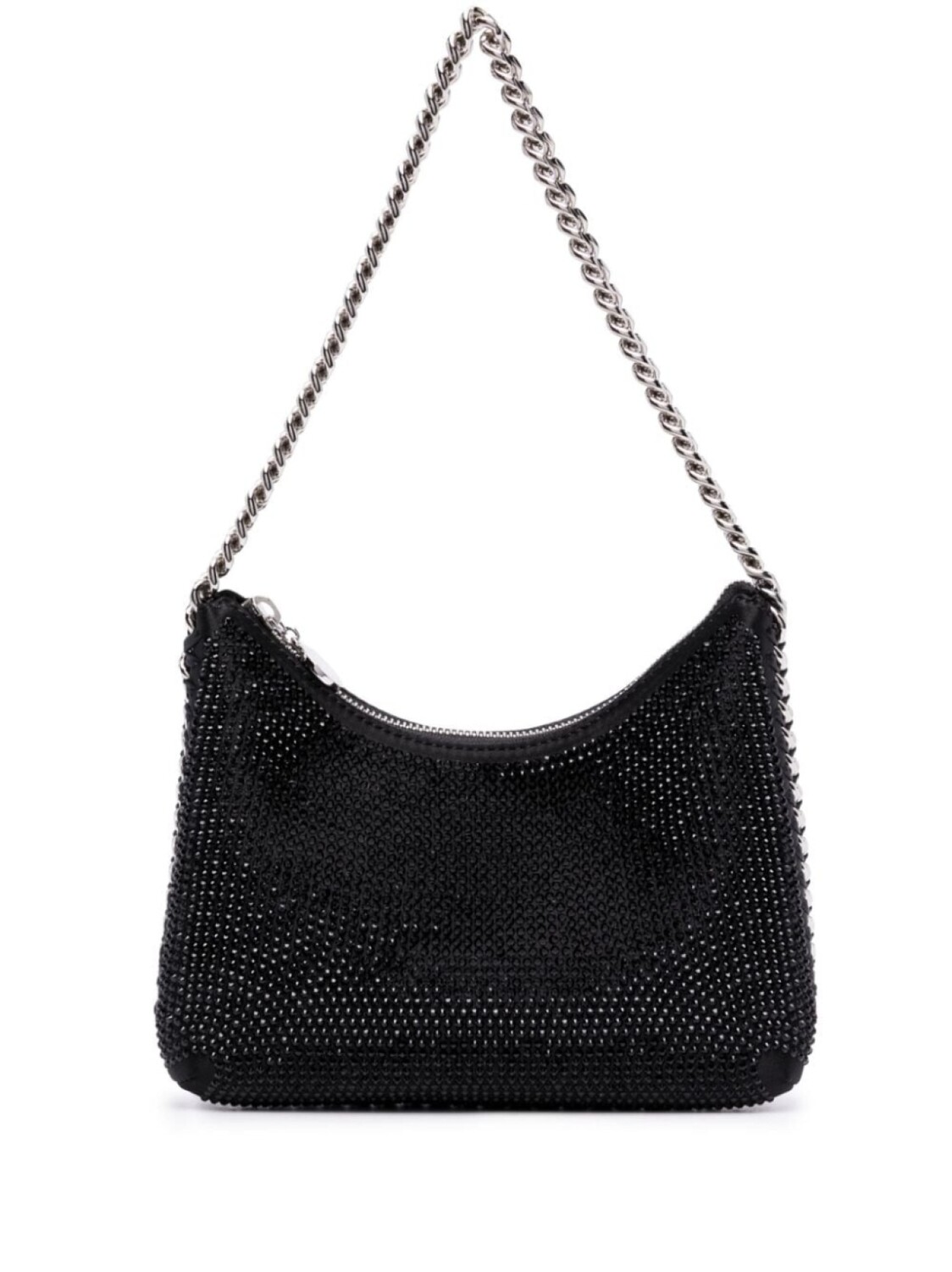 Stella McCartney мини-сумка на плечо Falabella Zip, черный 
Stella McCartney мини-сумка на плечо Falabella Zip, черный