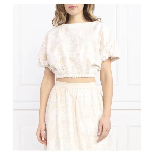 Блузка классического кроя со сборками Liviana Conti, бежевый
Блузка классического кроя со сборками Liviana Conti, бежевый