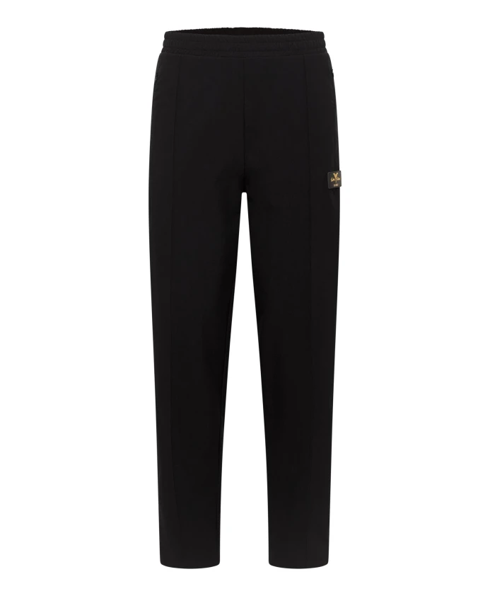Городские тренировочные брюки с золотыми акцентами Carlo Colucci, черный
Городские тренировочные брюки с золотыми акцентами Carlo Colucci, черный