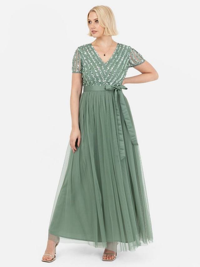 Макси-платье с поясом-кушаком Maya Deluxe, цвет Deep Mint
Макси-платье с поясом-кушаком Maya Deluxe, цвет Deep Mint